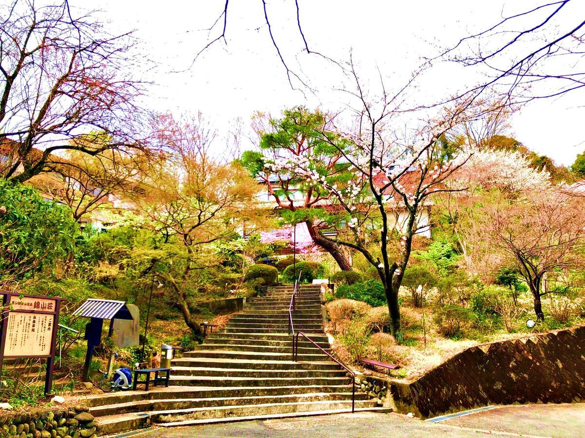 Takasaki Kannonyama Onsen Kinzanso Hotell Exteriör bild