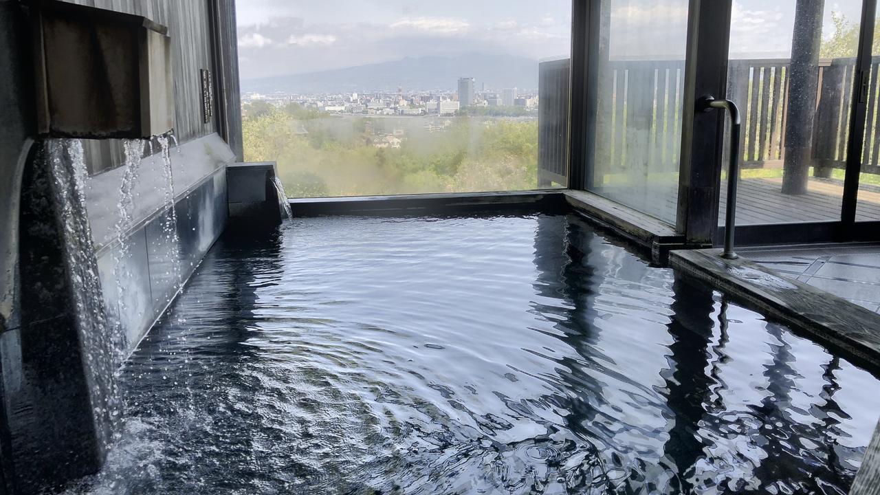 Takasaki Kannonyama Onsen Kinzanso Hotell Exteriör bild